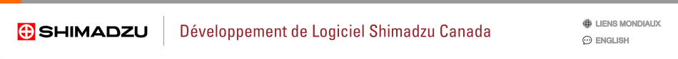 Développement de Logiciel Shimadzu Canada